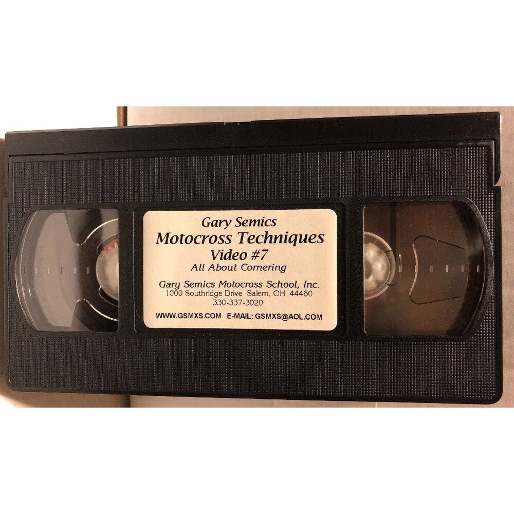 Gary Semics Motocross Techniques VHS #7 All About Cornering Vtg 1998 - Picture 4 of 5